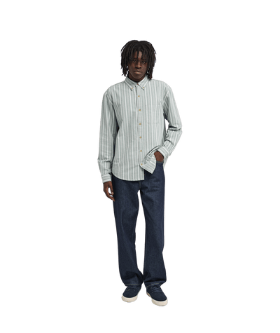 Button Down Reg Lange Mouwen Overhemd