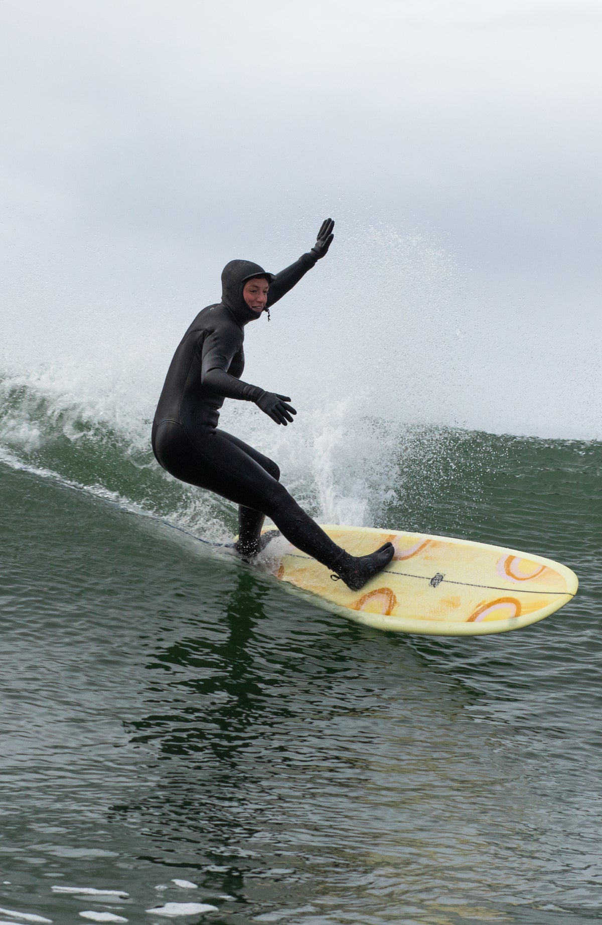 Epic 6/4mm Chest Zip Hooded Dames Wetsuit