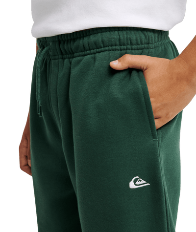 Regular Jogger Elastic Waist Fleece Broek