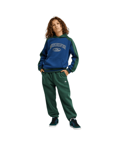 Regular Jogger Elastic Waist Fleece Broek
