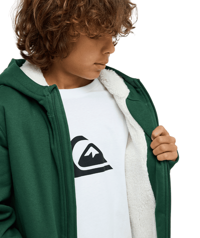 Fleece Sherpa Full Zip Fleece Trui
