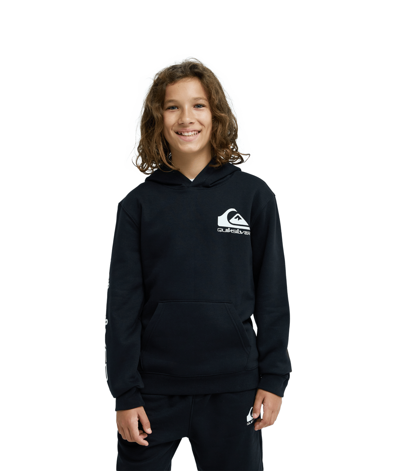 Omni Logo Hoodi Pullover Fleece trui