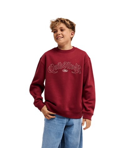 Graphic Crew Ov Crew Neck Fleece trui