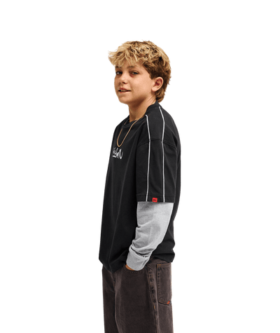 Young Guns Double Layer Lange Mouwen T-shirt