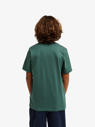Basic Ss Tee Youth Aqua