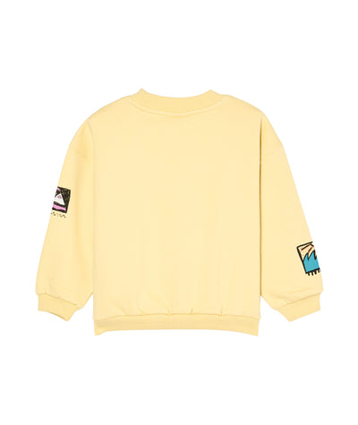 Hippie Jump Crew Neck Fleece trui