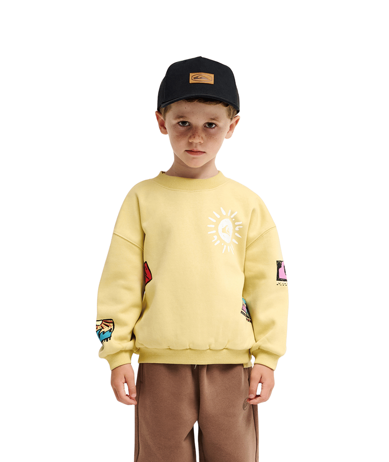 Hippie Jump Crew Neck Fleece trui