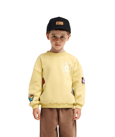 Hippie Jump Crew Neck Fleece trui