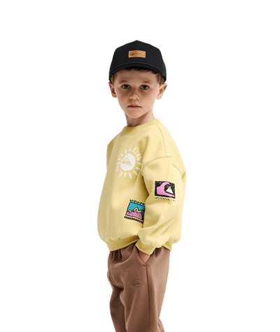 Hippie Jump Crew Neck Fleece trui