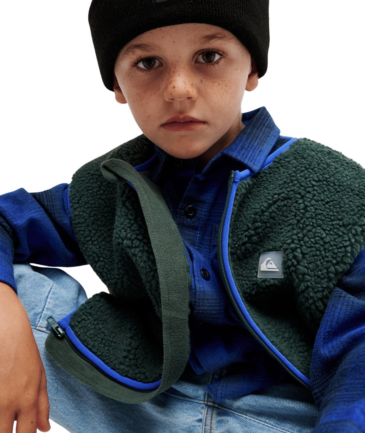 Kickflip Full Zip Polar Fleece Vest
