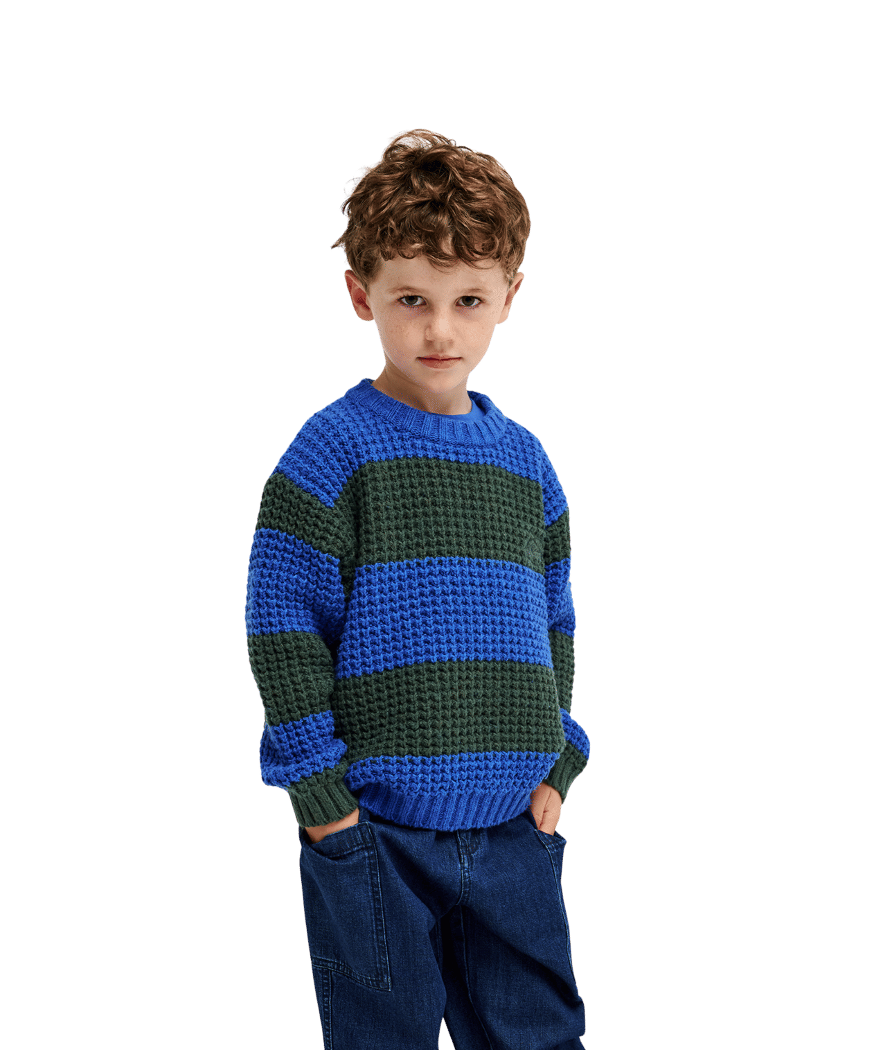 Lapper Sweater Crew Neck Trui