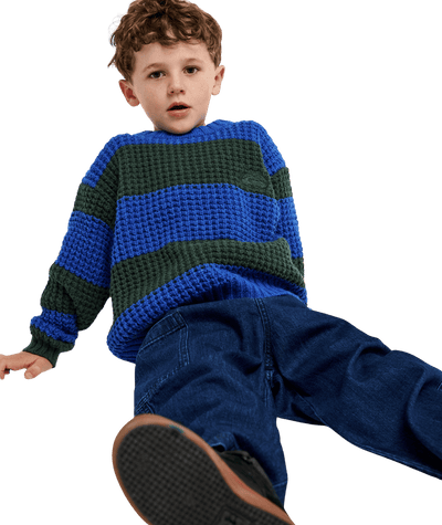 Lapper Sweater Crew Neck Trui