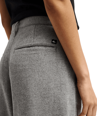 Wool Pant Fixed Lange Broek