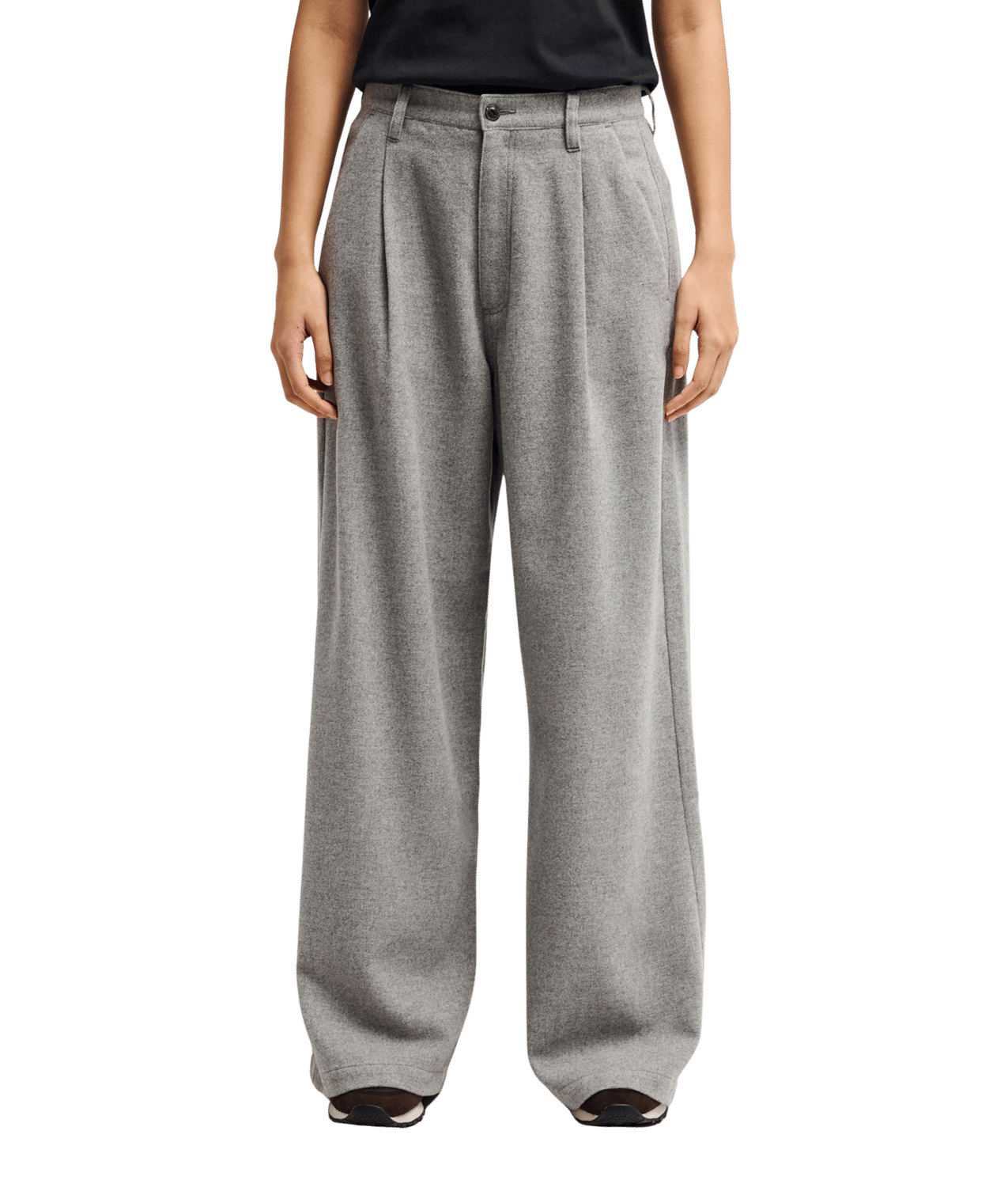 Wool Pant Fixed Lange Broek
