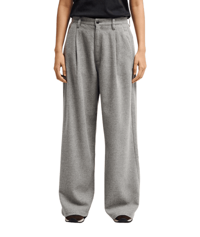 Wool Pant Fixed Lange Broek