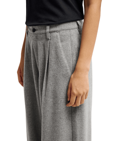 Wool Pant Fixed Lange Broek
