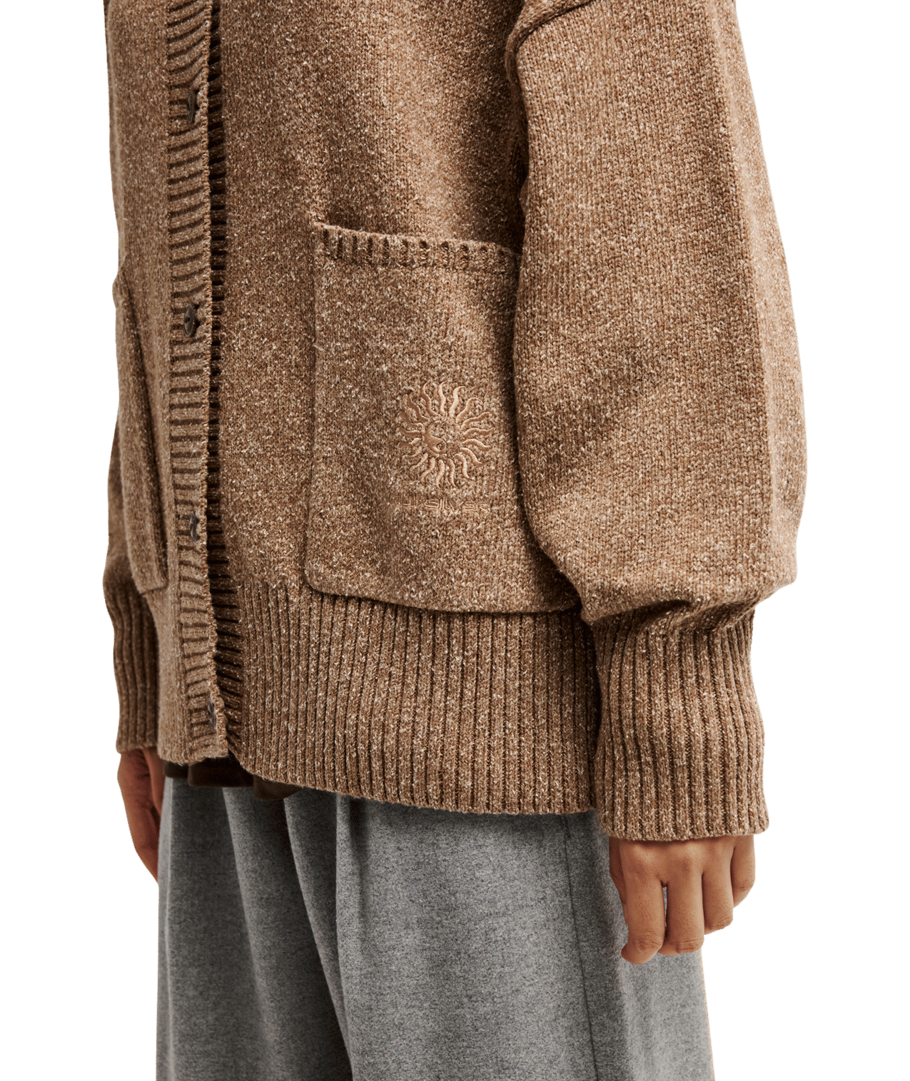 Wedge Crew Neck Trui