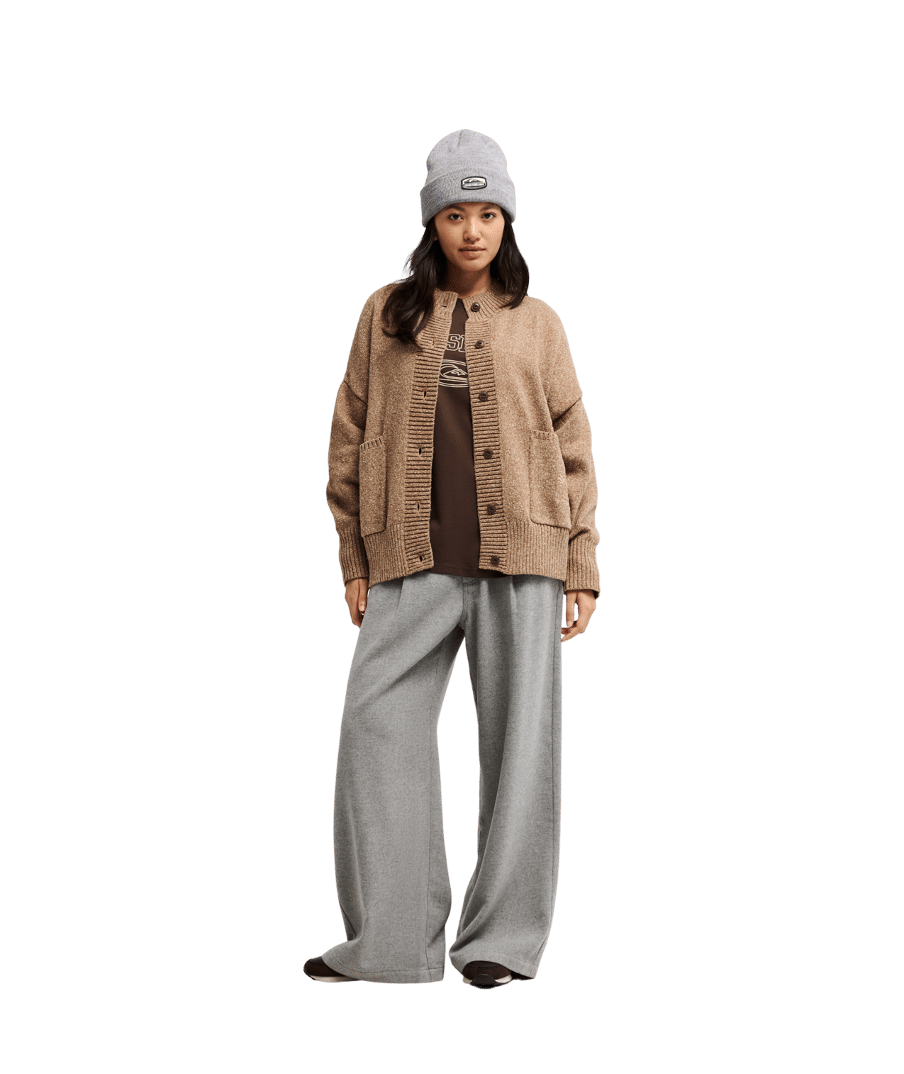 Wedge Crew Neck Trui
