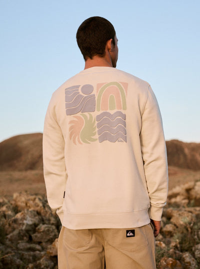 Vibes Crew Fleece trui