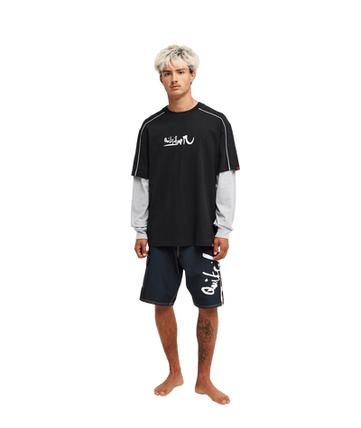 Young Guns Double Layer Lange Mouwen T-shirt