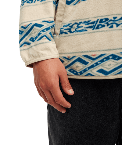 No Destination Half Zip Polar Fleece Trui