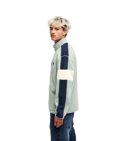 Clean Coast Blo Half Zip Polar Fleece Trui