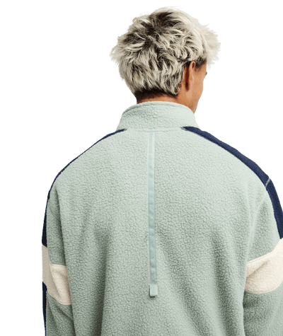 Clean Coast Blo Half Zip Polar Fleece Trui