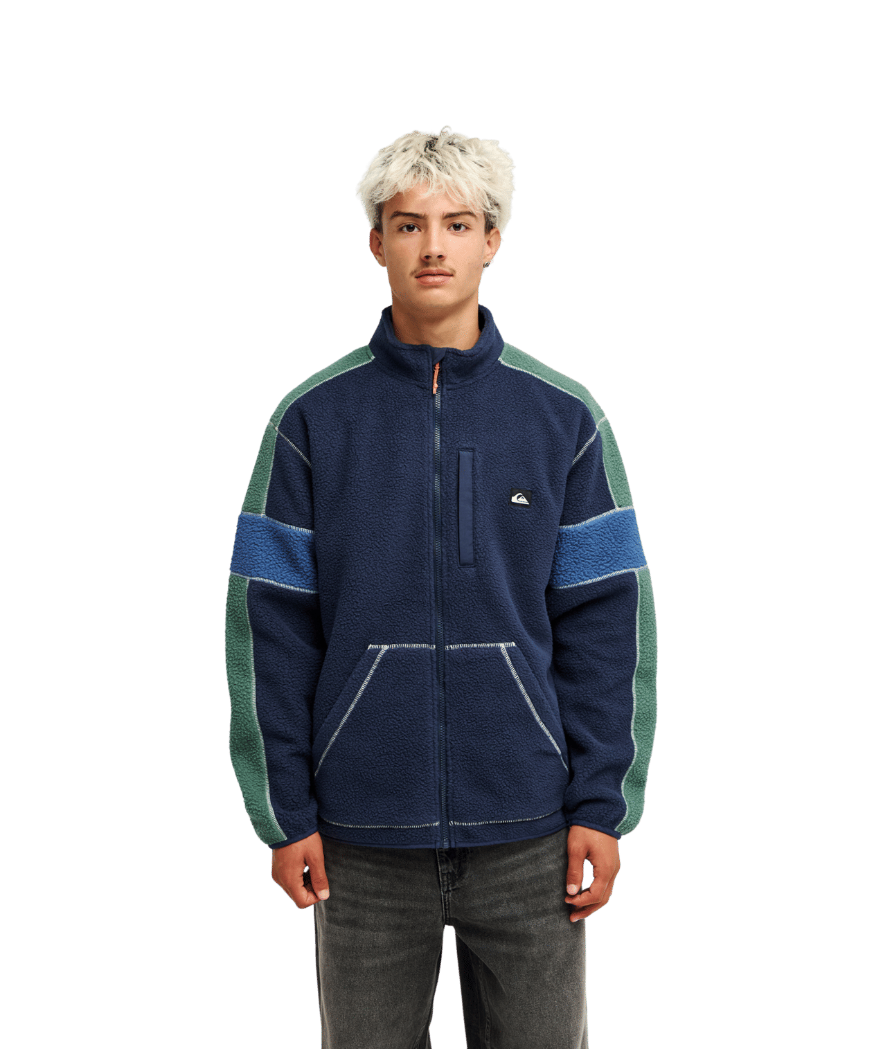 Clean Coast Blo Half Zip Polar Fleece Trui