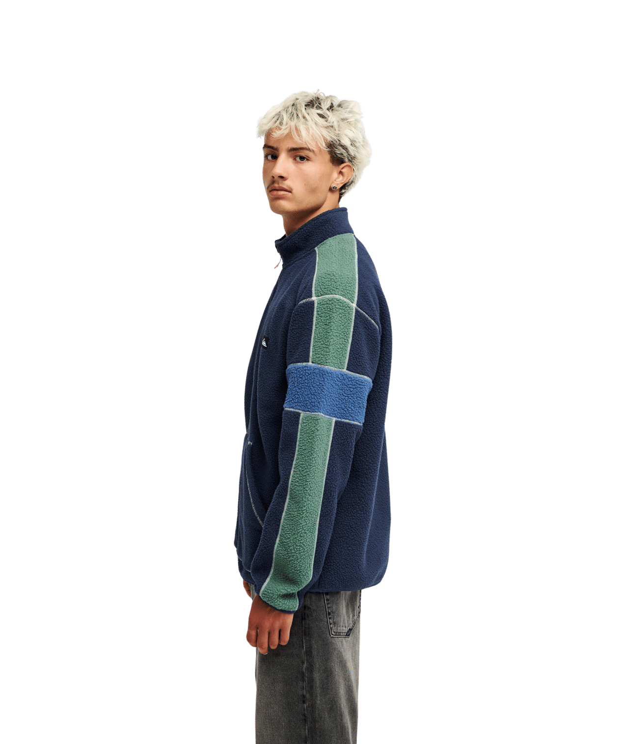 Clean Coast Blo Half Zip Polar Fleece Trui