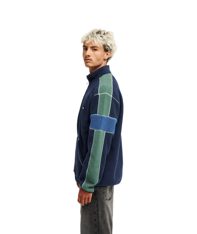 Clean Coast Blo Half Zip Polar Fleece Trui