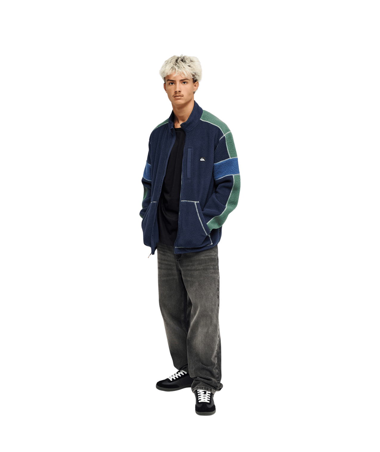 Clean Coast Blo Half Zip Polar Fleece Trui