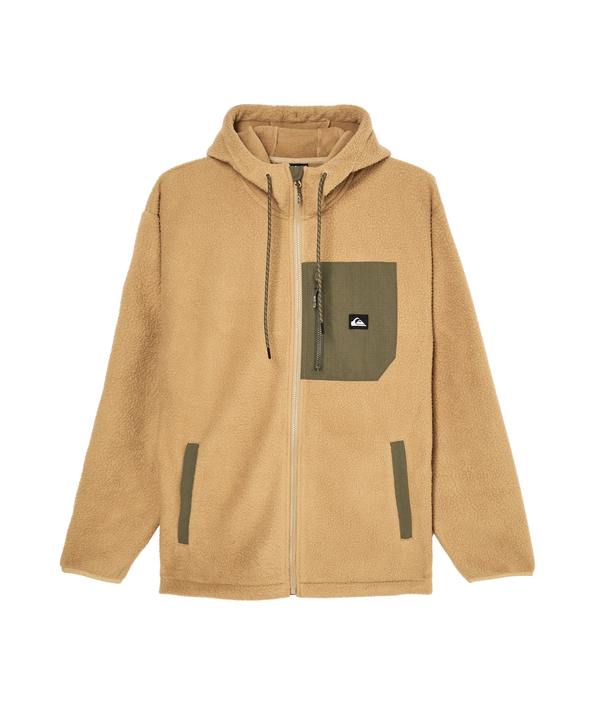 Clean Cost Hood Full Zip Polar Fleece Trui