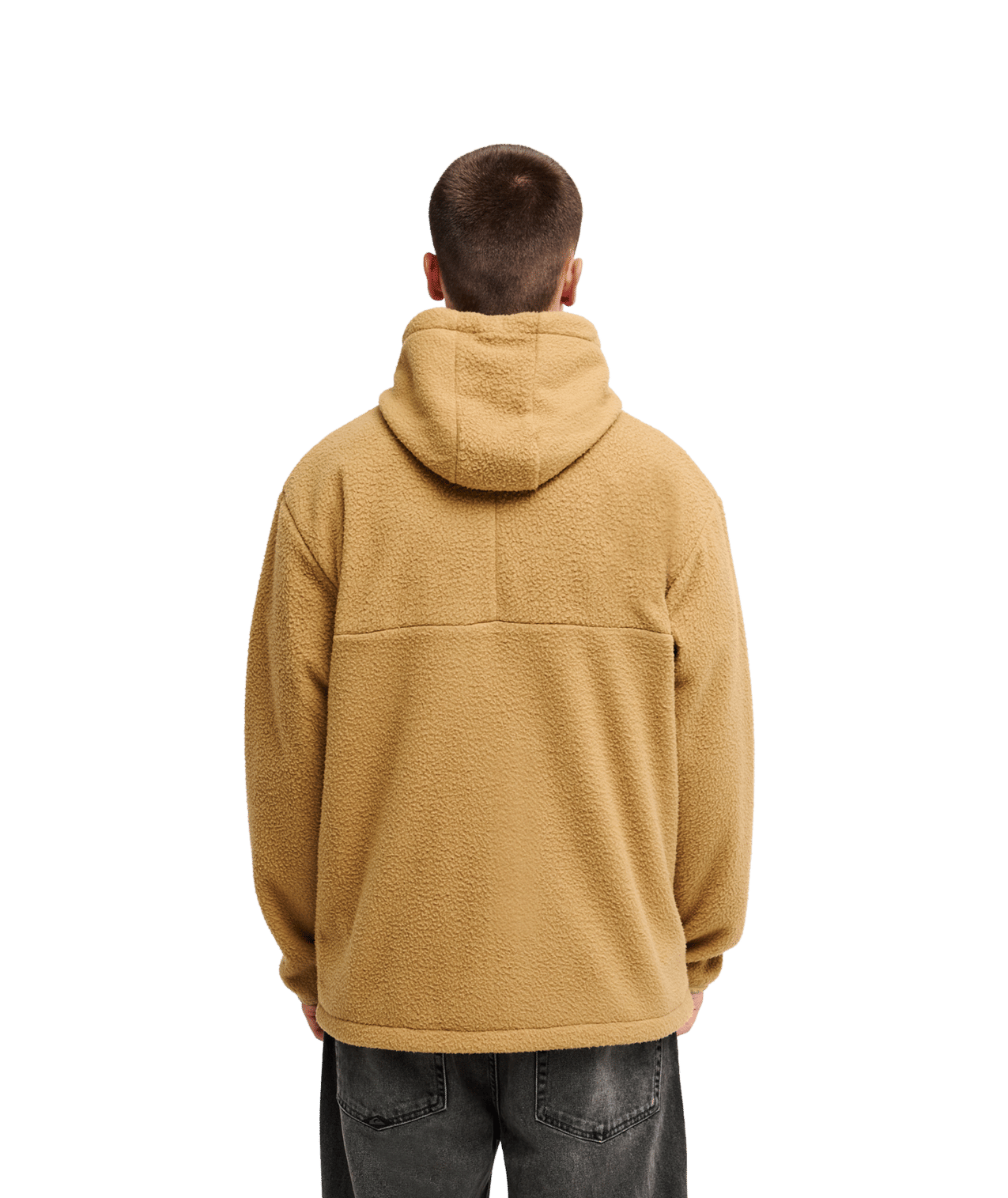 Clean Cost Hood Full Zip Polar Fleece Trui