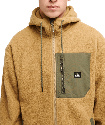 Clean Cost Hood Full Zip Polar Fleece Trui