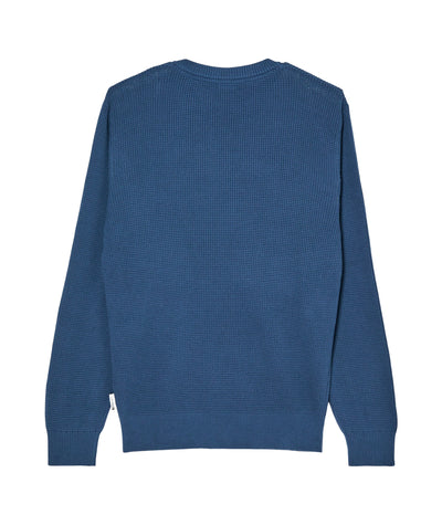 Waffle Sweater Crew Neck Trui