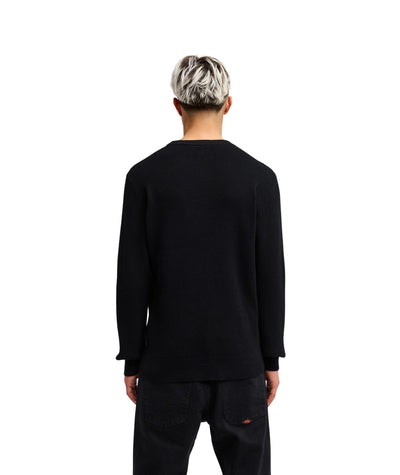 Waffle Sweater Crew Neck Trui
