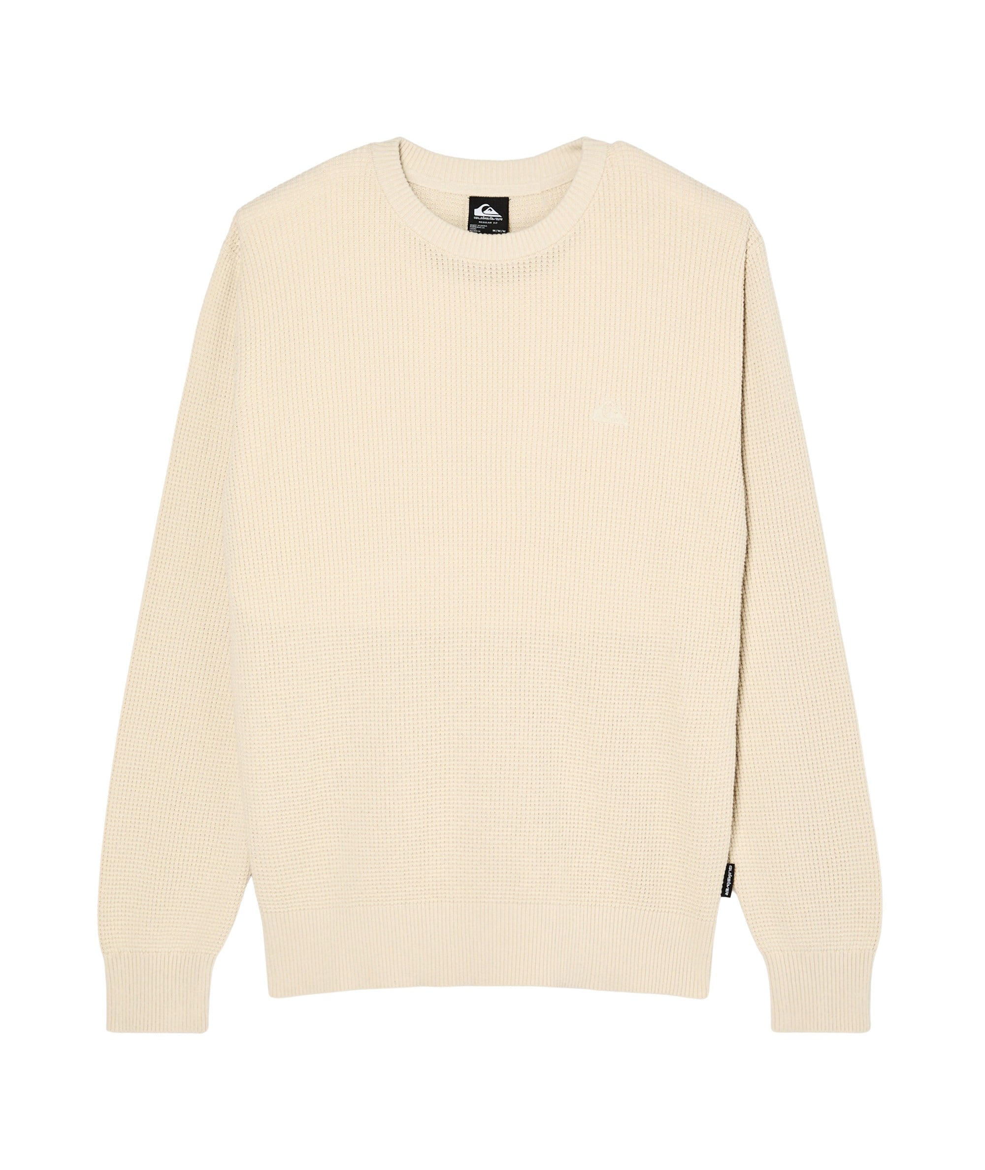 Waffle Sweater Crew Neck Trui
