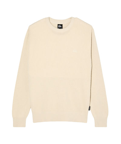 Waffle Sweater Crew Neck Trui
