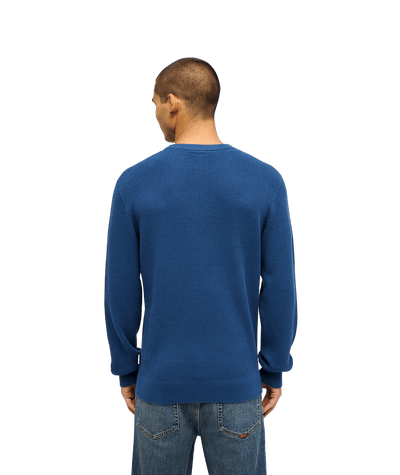 Waffle Sweater Crew Neck Trui