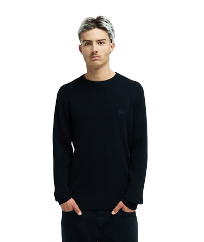 Waffle Sweater Crew Neck Trui