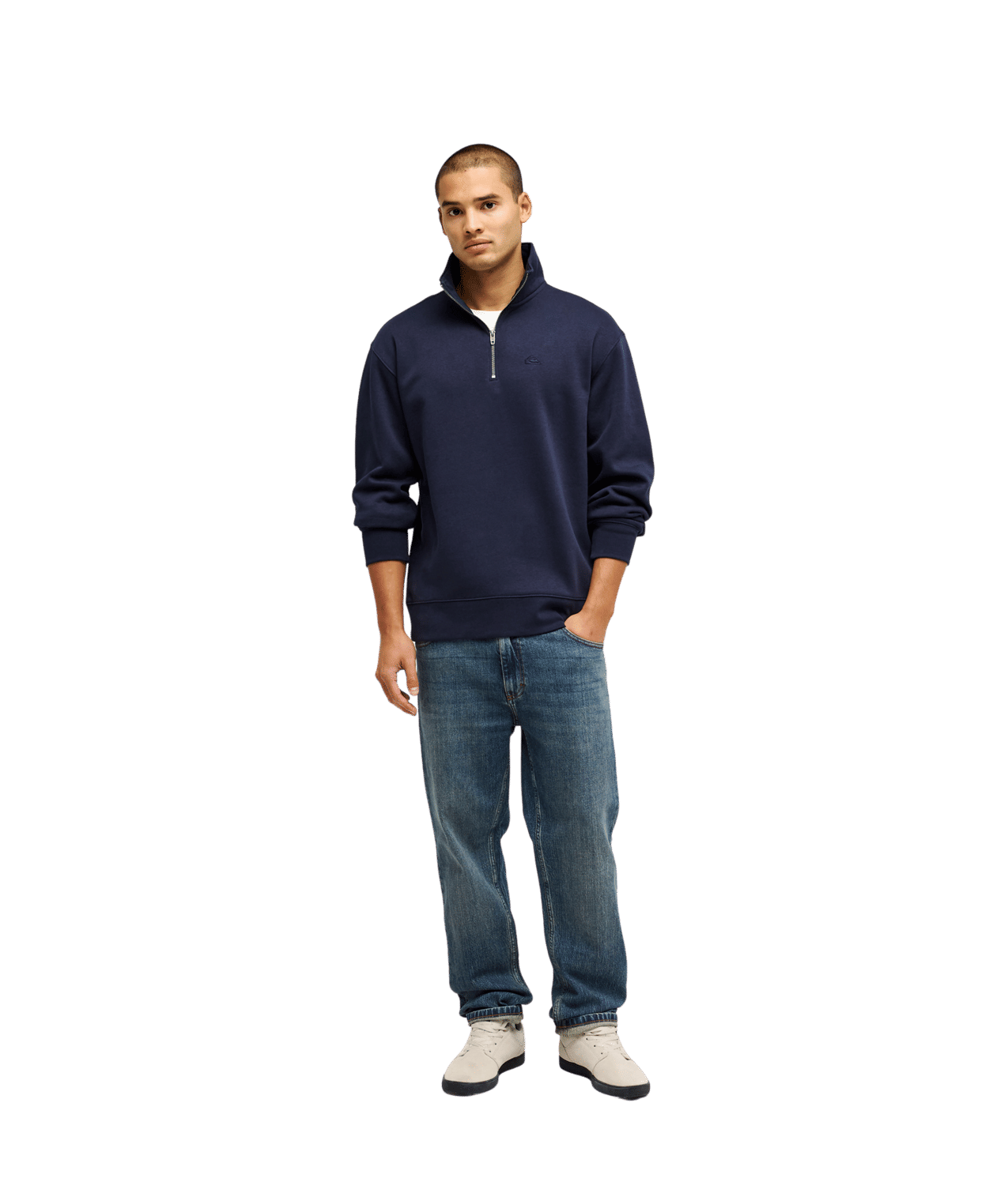 Salt Water 1/4 Crew Neck Trui