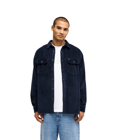 Venture Cord Lange Mouwen Overhemd