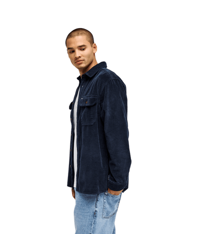 Venture Cord Lange Mouwen Overhemd