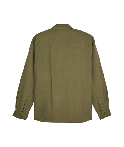 Sherpa Solid Lange Mouwen Woven Top