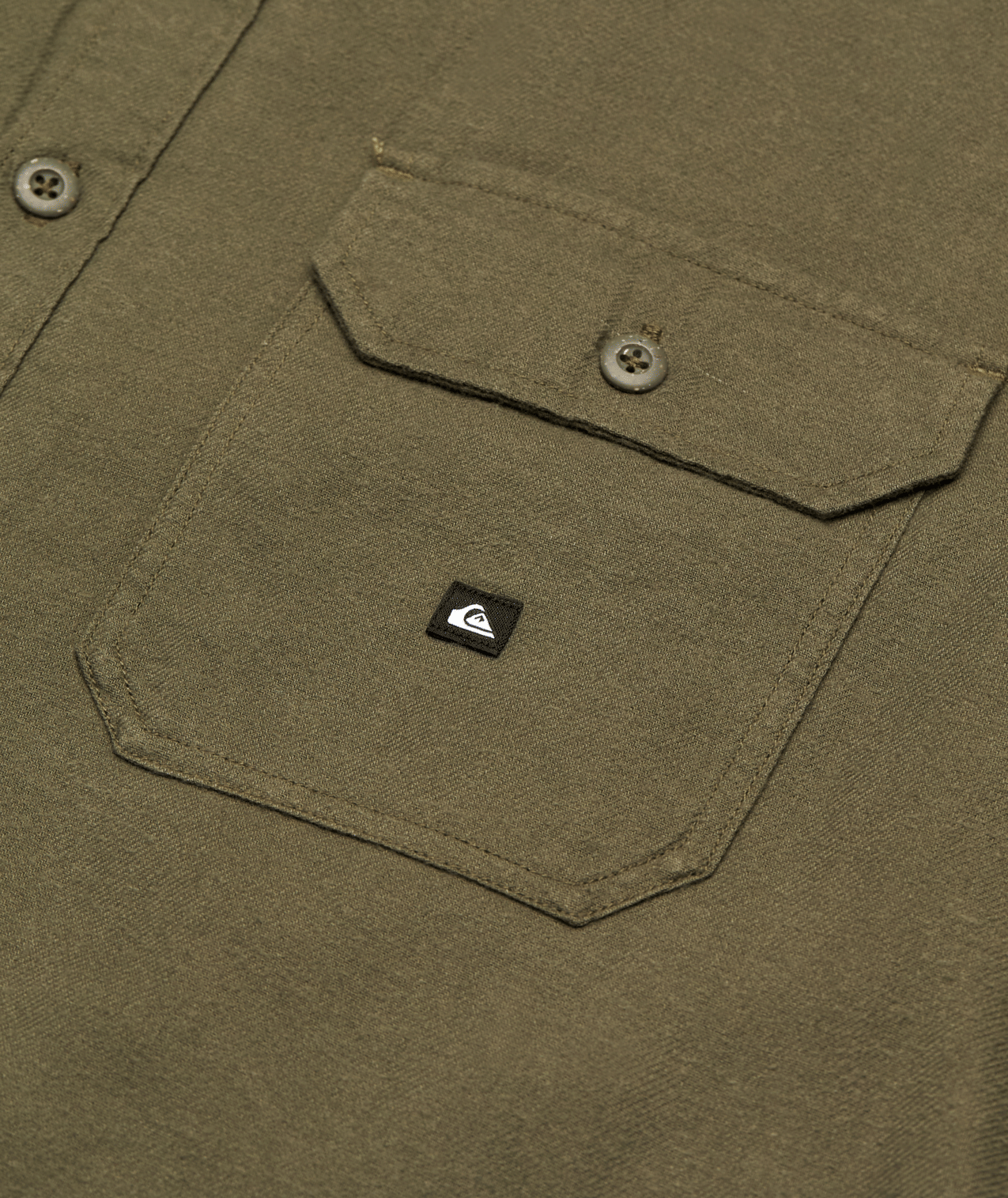 Sherpa Solid Lange Mouwen Woven Top