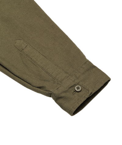 Sherpa Solid Lange Mouwen Woven Top