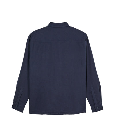 Sherpa Solid Lange Mouwen Overhemd