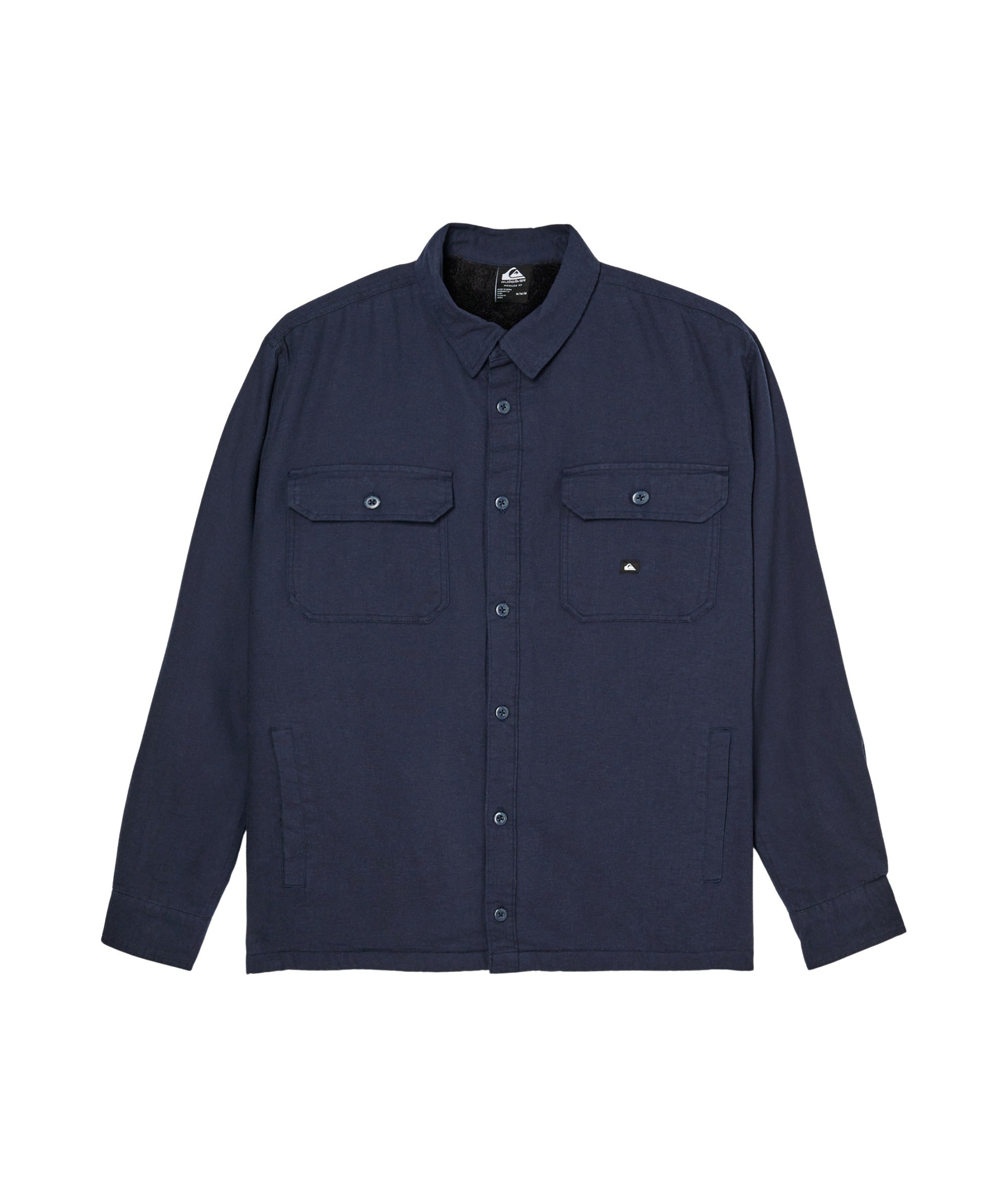 Sherpa Solid Lange Mouwen Overhemd