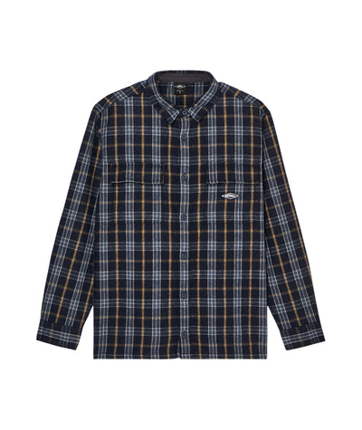 Diamond Wool Lange Mouwen Overhemd