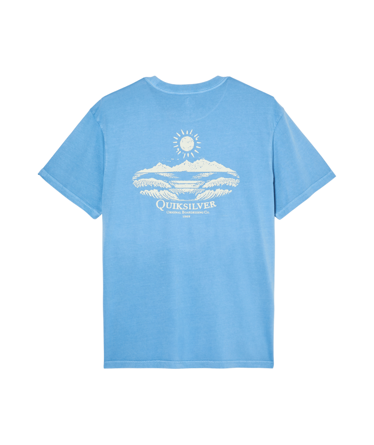 Neon Blue Korte Mouwen T-shirt